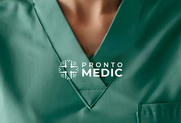Pronto Medic Brand creation for a AI - Service